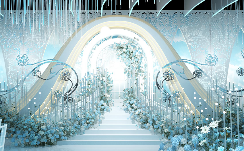 陇川釡香烙馍村水晶厅效果展示